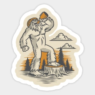 Adventure Bigfoot 4 Sticker